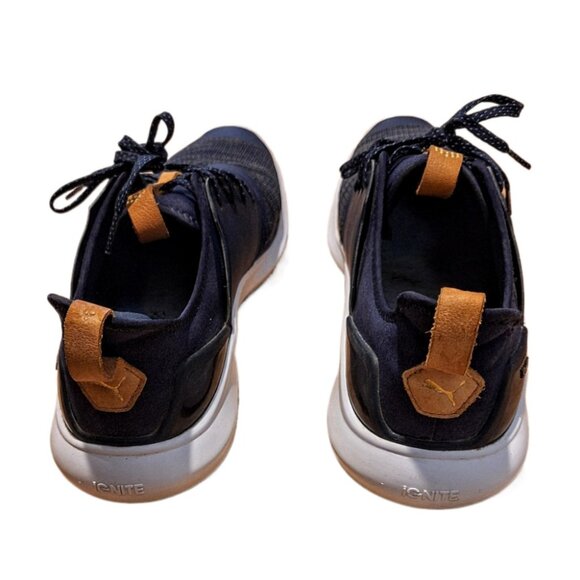 Men's Puma Golf Ignite Nxt Lace Spikeless Golf Shoe Size 11 Medium Dark Blue - Picture 4 of 11
